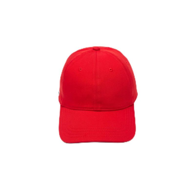 GORRA Lacoste Algodón Sarga con Logo Lateral Buoy Talla Única