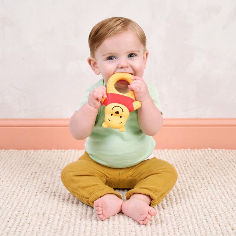 Mordedor Bright Starts Winnie the Pooh de Goma Natural