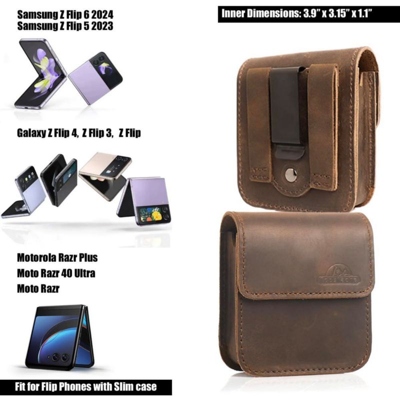 Funda para teléfono topstache Galaxy Z Flip/Razr 10 × 77 × 3 cm