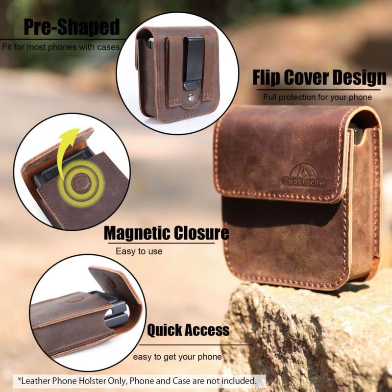 Funda para teléfono topstache Galaxy Z Flip/Razr 10 × 77 × 3 cm