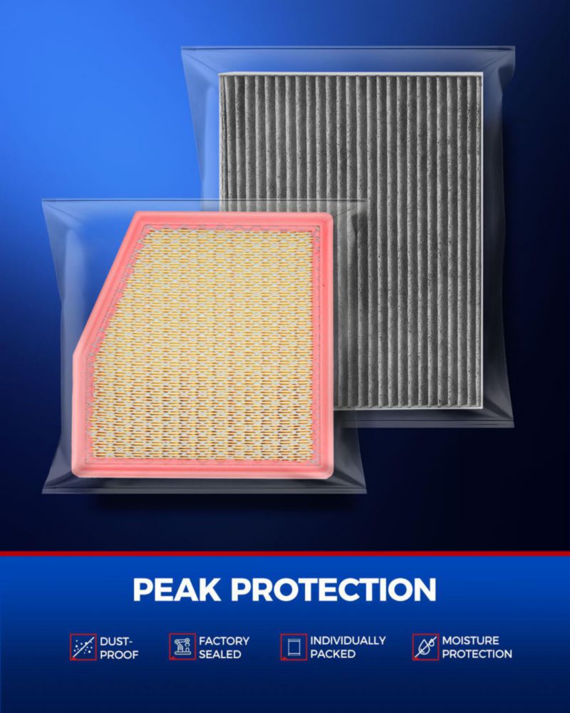 Kit de Filtro de Aire del Motor y del Habitáculo KAX para Chrysler Pacifica/Voyager