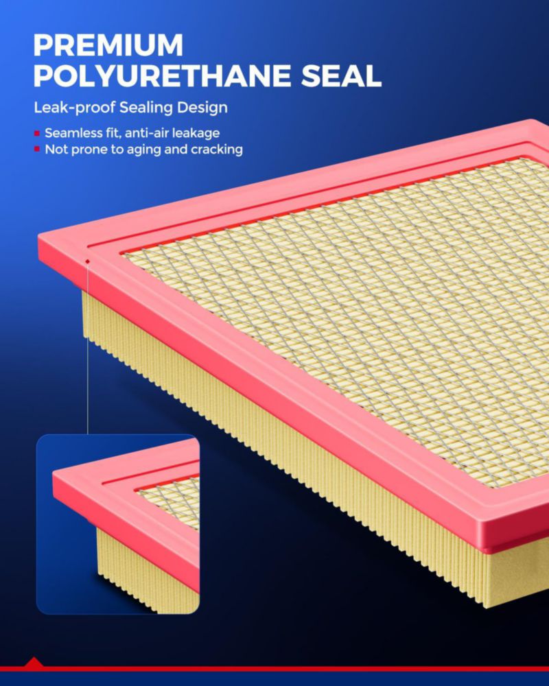 Kit de Filtro de Aire del Motor y del Habitáculo KAX para Chrysler Pacifica/Voyager