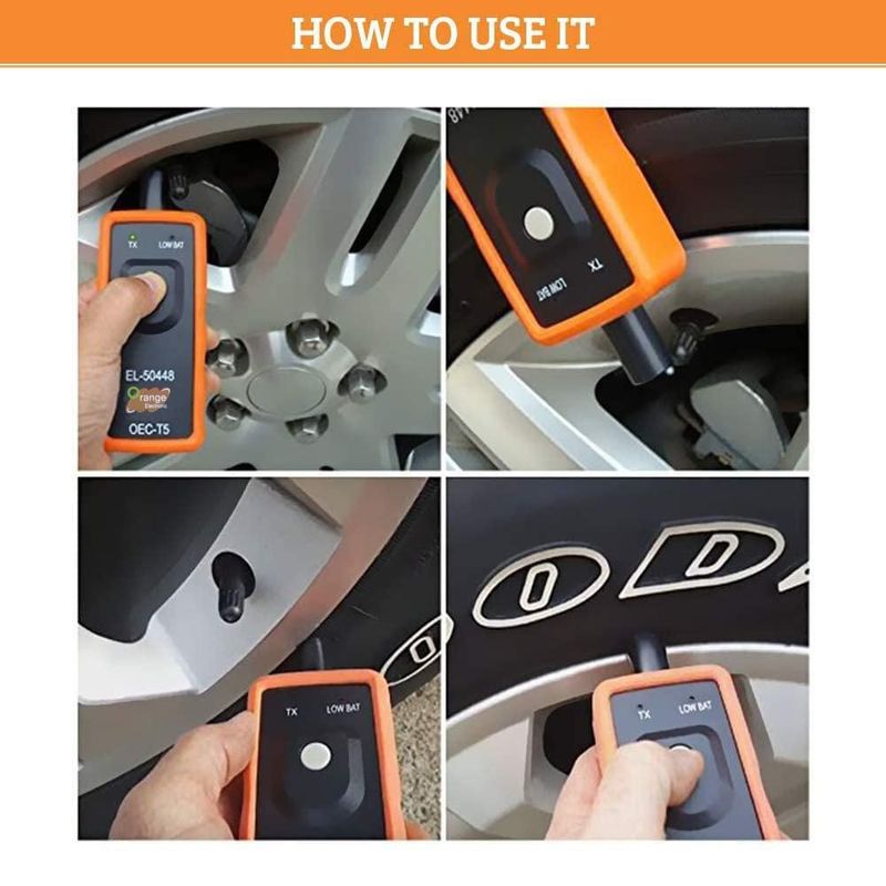 Herramienta TPMS AMZSEA EL-50448 para reinicio de sensores GM 2006‑2026