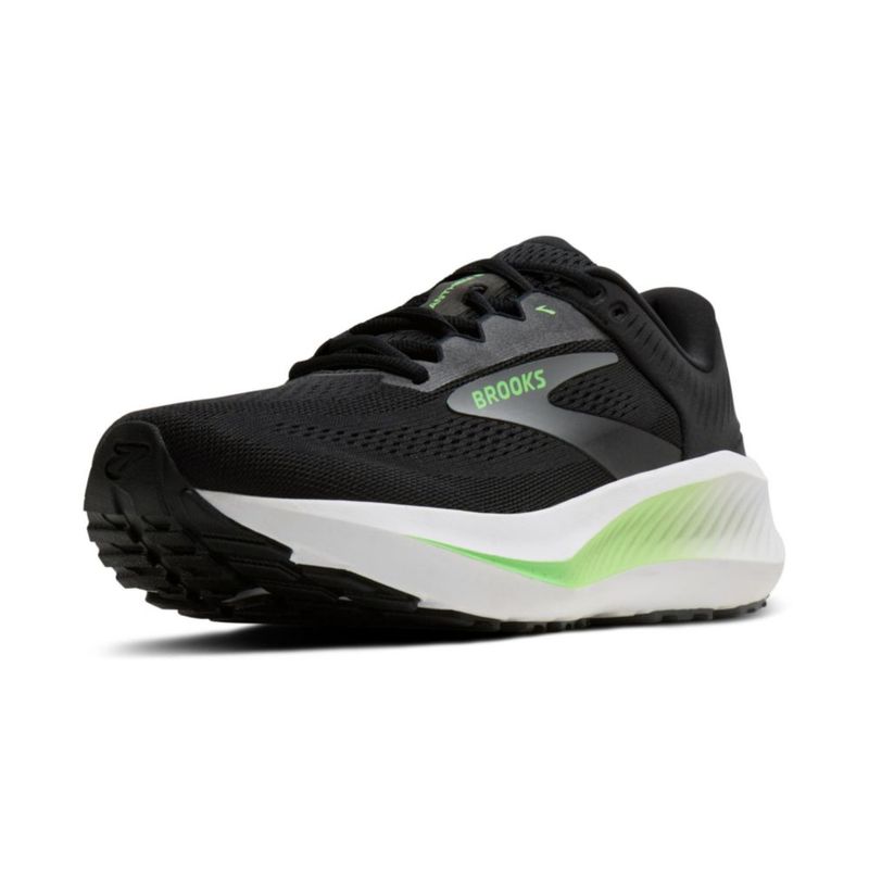 Zapatilla de running Brooks Anthem 8 para hombre negra/gris/verde 29 cm