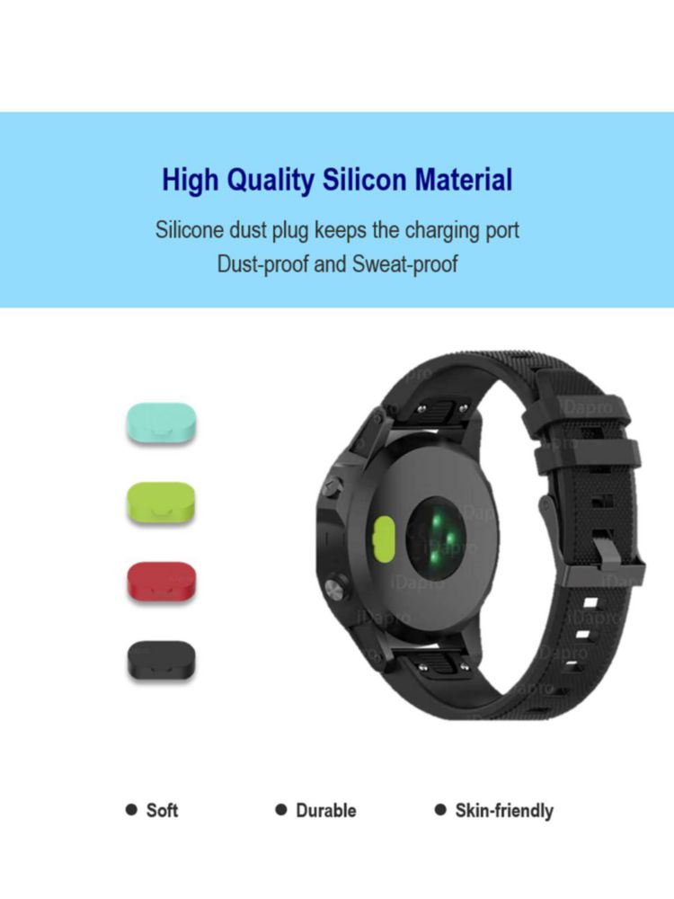 Protector de pantalla iDaPro Garmin 45/55/45S [4 uds.] + Tapones
