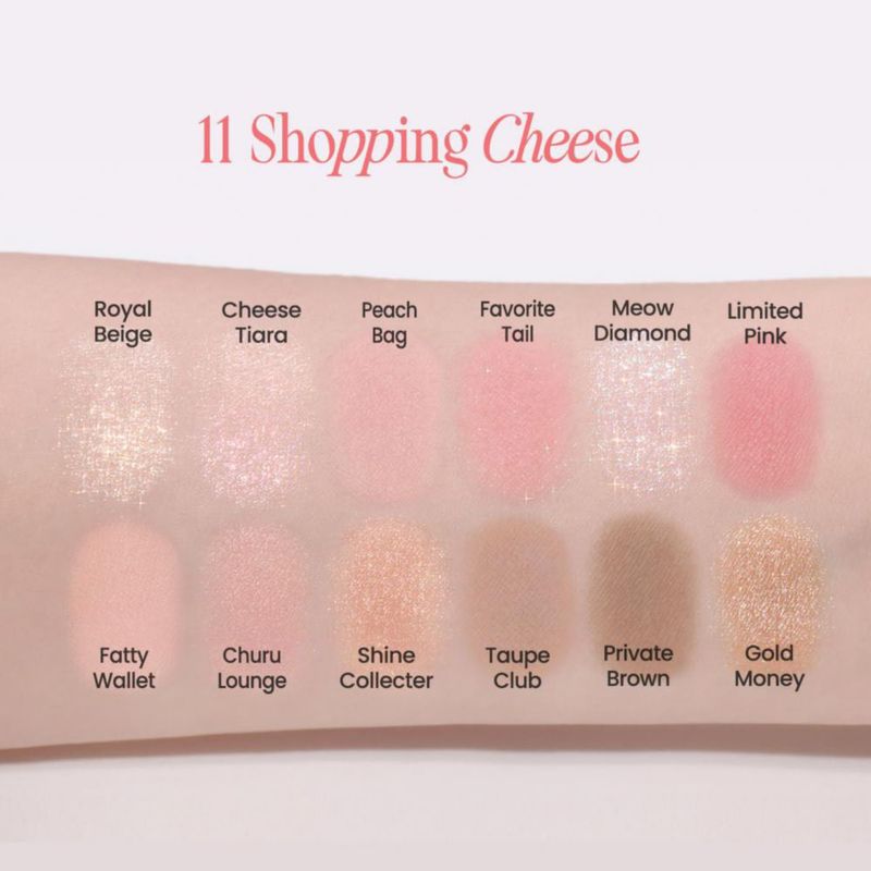 Paleta de Sombras para Ojos CLIO PROFESSIONAL 12 tonos mate y brillo