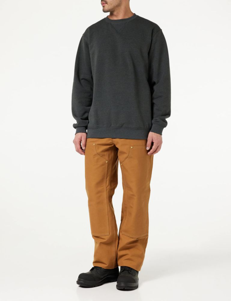 Sudadera Carhartt Marquette para hombre talla Grande color gris carbón