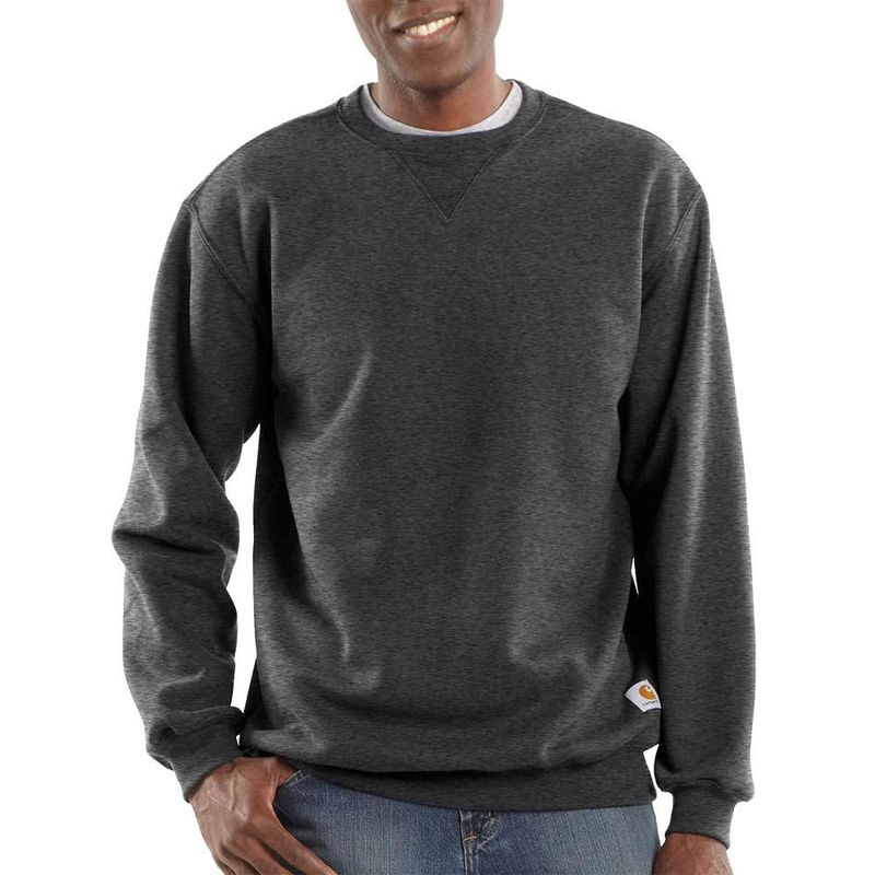 Sudadera Carhartt Marquette para hombre talla Grande color gris carbón