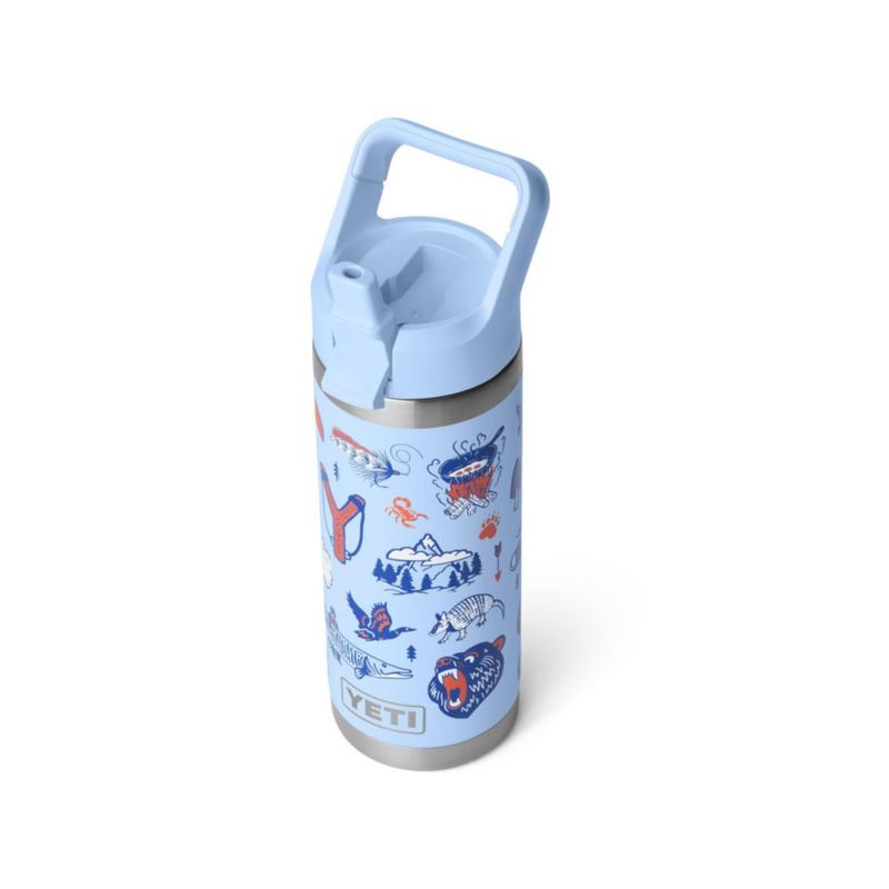 Botella de Agua YETI Rambler 532 ml Aislada al Vacío con Tapa de Sorbete