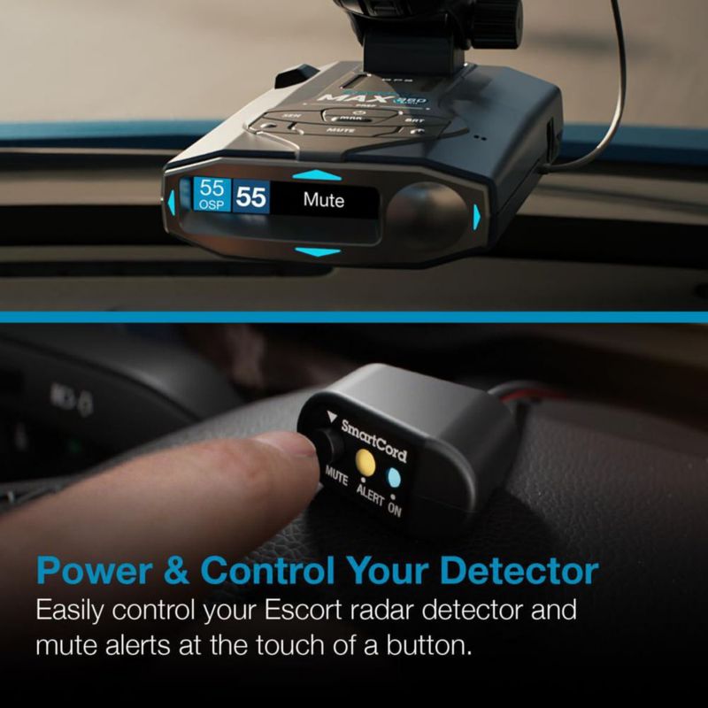 Detector de radar Escort Cobra SmartCord Directwire MAX 360