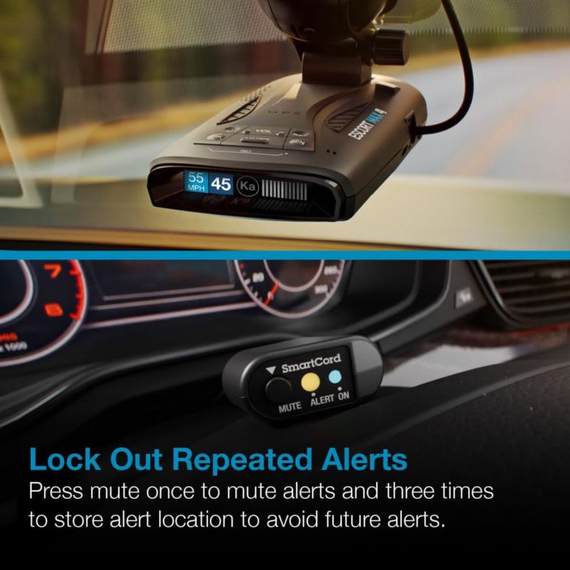 Detector de radar Escort Cobra SmartCord Directwire MAX 360