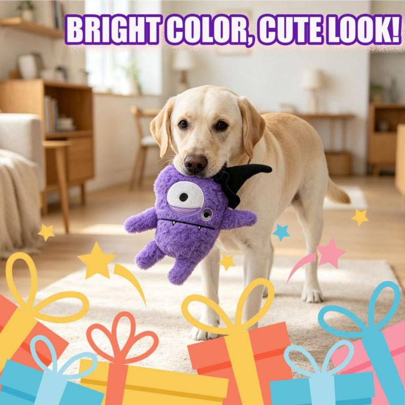 Juguete de Peluche para Perro HUGEME Monstruo de Halloween