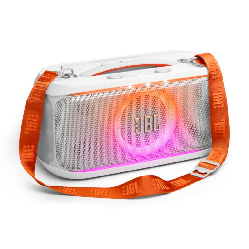 Parlante portátil JBL PartyBox On-The-Go 2 con micrófono inalámbrico