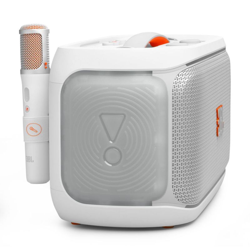 Parlante portátil JBL PartyBox On-The-Go 2 con micrófono inalámbrico