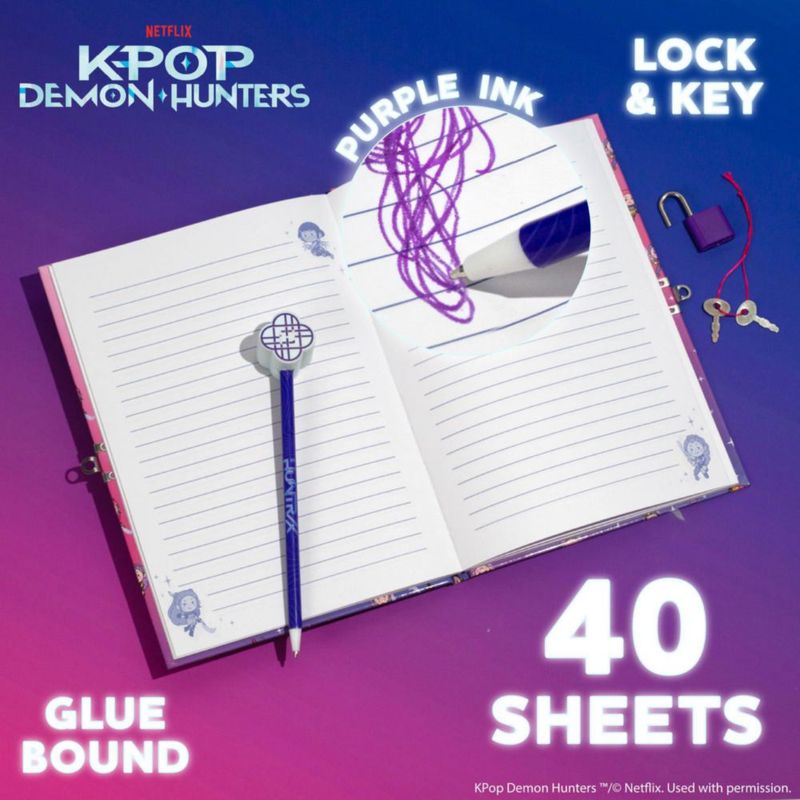 Set de Cuaderno Squishy KPop Netflix de Horizon Group USA