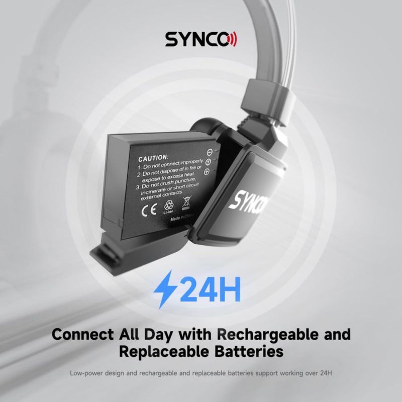 Auriculares SYNCO XTalk X4 24 GHz Inalámbricos (4 uds.)