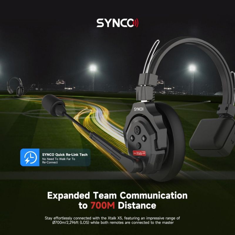 Auriculares SYNCO XTalk X4 24 GHz Inalámbricos (4 uds.)