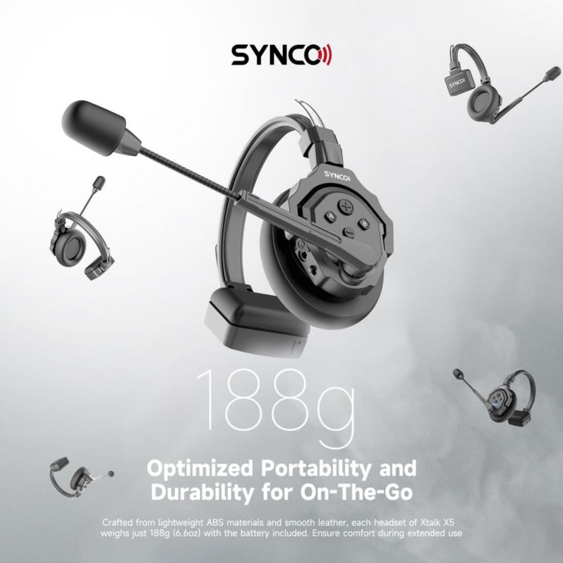 Auriculares SYNCO XTalk X4 24 GHz Inalámbricos (4 uds.)