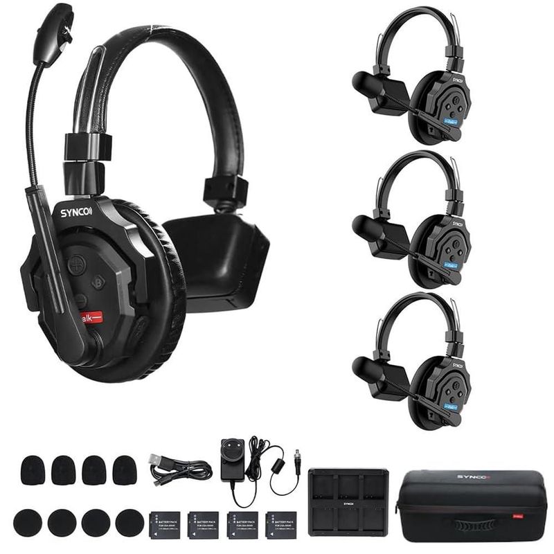 Auriculares SYNCO XTalk X4 24 GHz Inalámbricos (4 uds.)