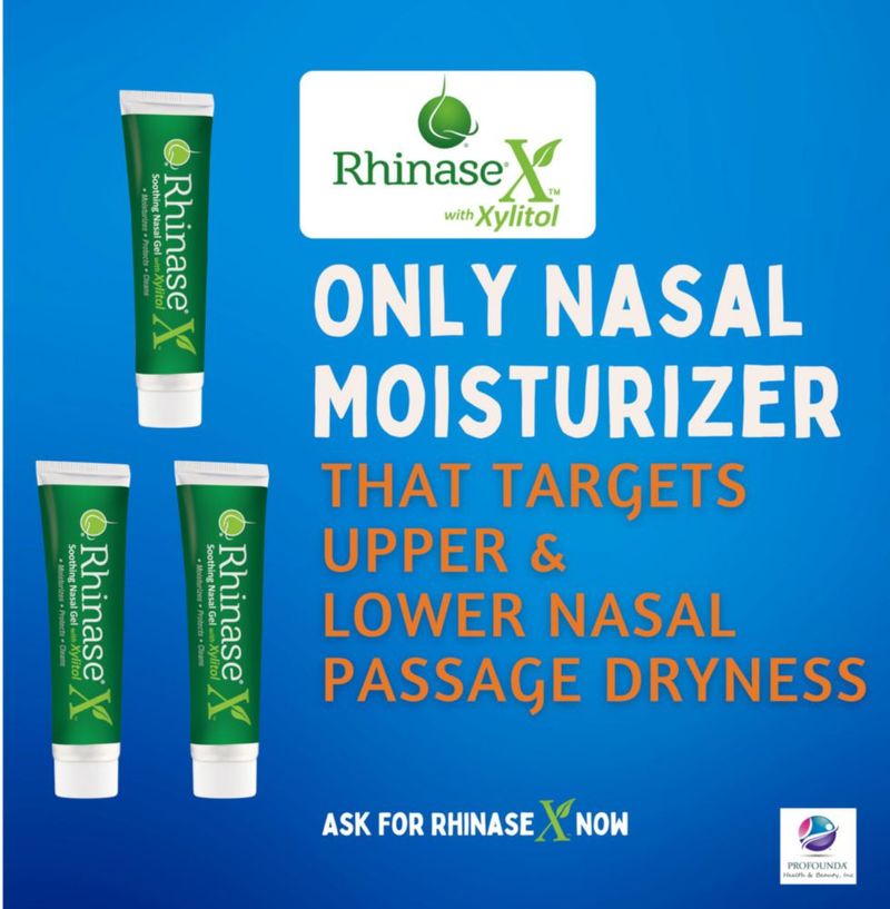 Gel Nasal Rhinase 3×30 g – Alergias Sangrados Nasales y Sequedad