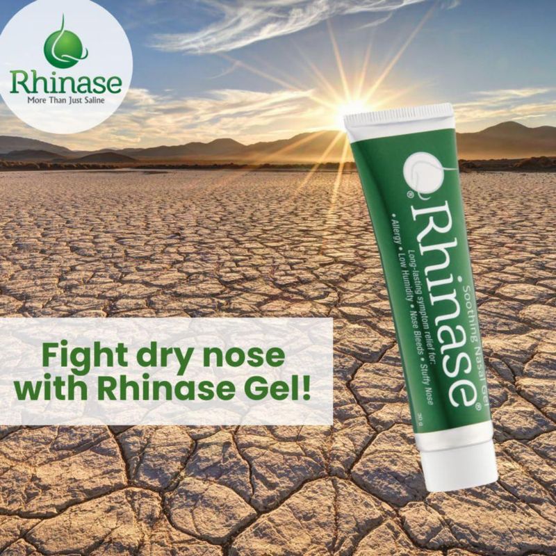 Gel Nasal Rhinase 3×30 g – Alergias Sangrados Nasales y Sequedad
