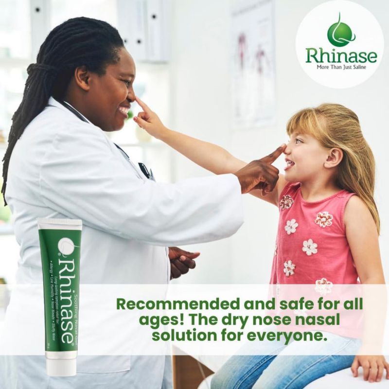 Gel Nasal Rhinase 3×30 g – Alergias Sangrados Nasales y Sequedad