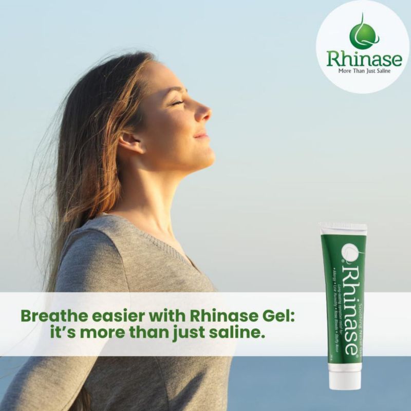 Gel Nasal Rhinase 3×30 g – Alergias Sangrados Nasales y Sequedad