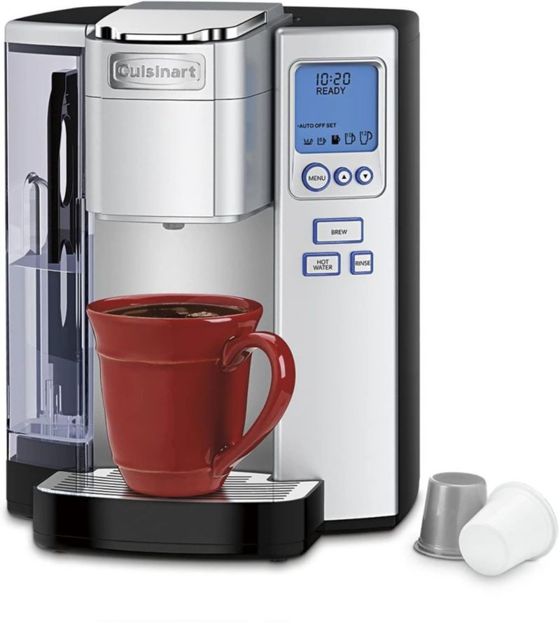 Cafetera Cuisinart SS-10P1 con depósito de 213 L para una sola porción