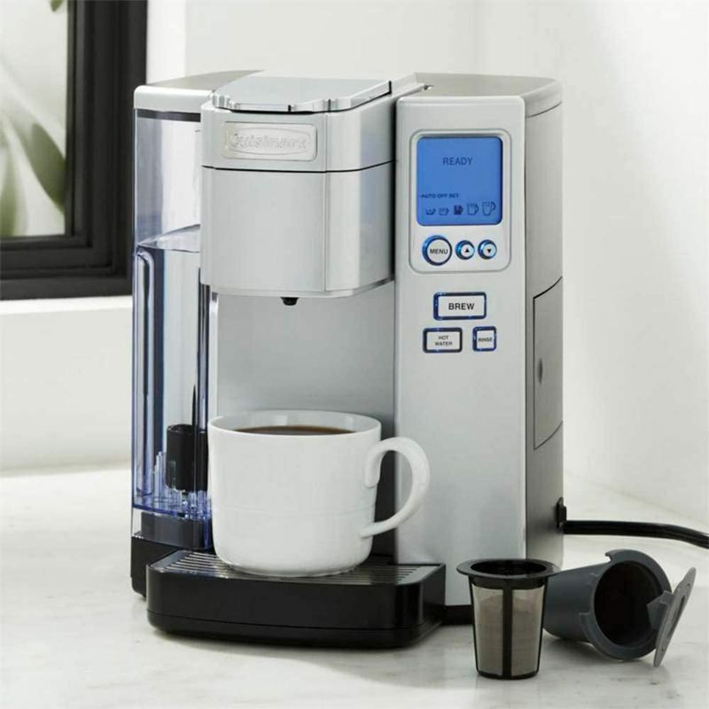 Cafetera Cuisinart SS-10P1 con depósito de 213 L para una sola porción