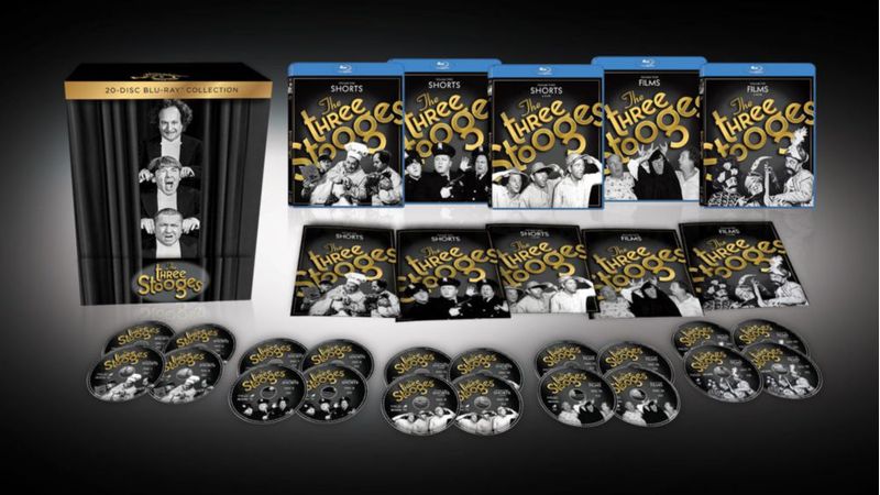 Blu-ray Sony Pictures The Three Stooges – Colección de 20 discos