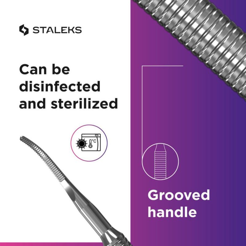 Lima de pedicura Staleks Pro Expert 60 Tipo 3 de acero inoxidable