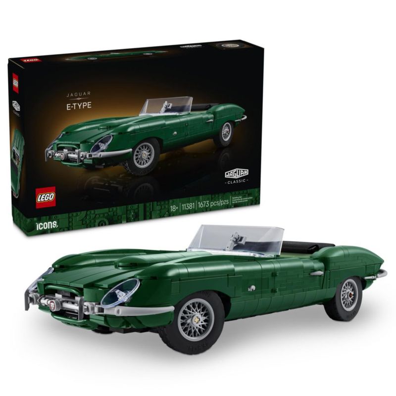 Set de Construcción LEGO Icons Jaguar E-Type 11381