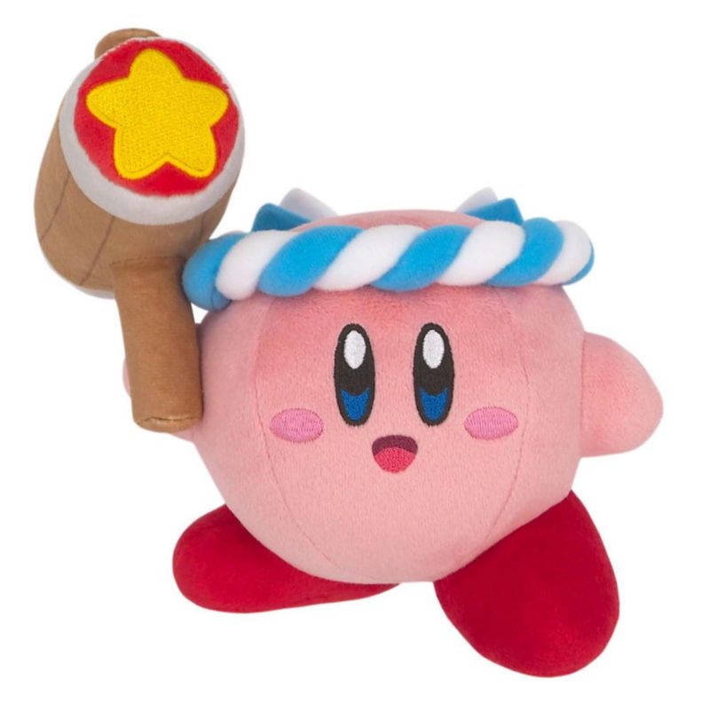 Peluche Kirby con Martillo 13 cm – Little Buddy