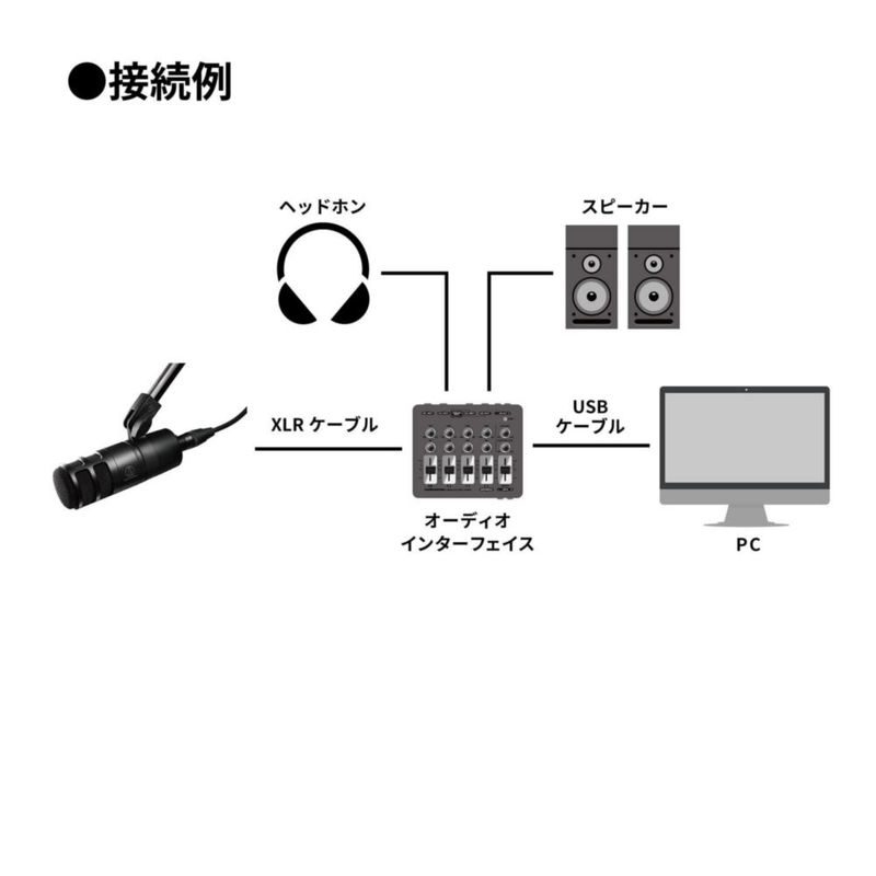 Micrófono para podcast Audio-Technica AT2040 hipercardioide
