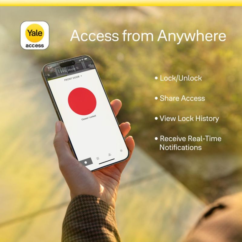 Cerradura inteligente Yale Assure Lock 2 Touch Wi-Fi con huella digital