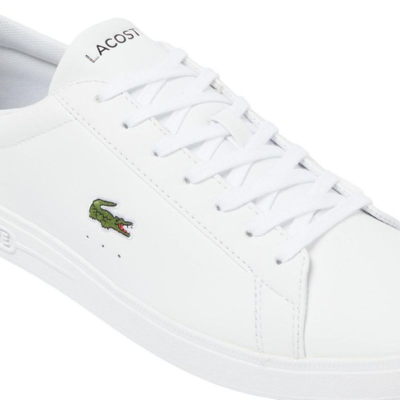 Zapatilla Lacoste Court Base Blanca 27 cm
