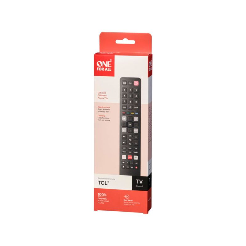 Control remoto One For All URC4922 para Smart TVs TCL