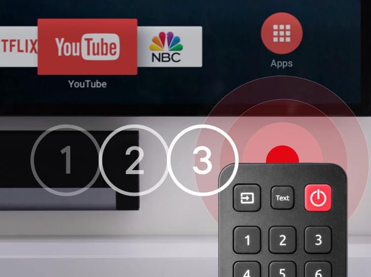 Control remoto One For All URC4922 para Smart TVs TCL