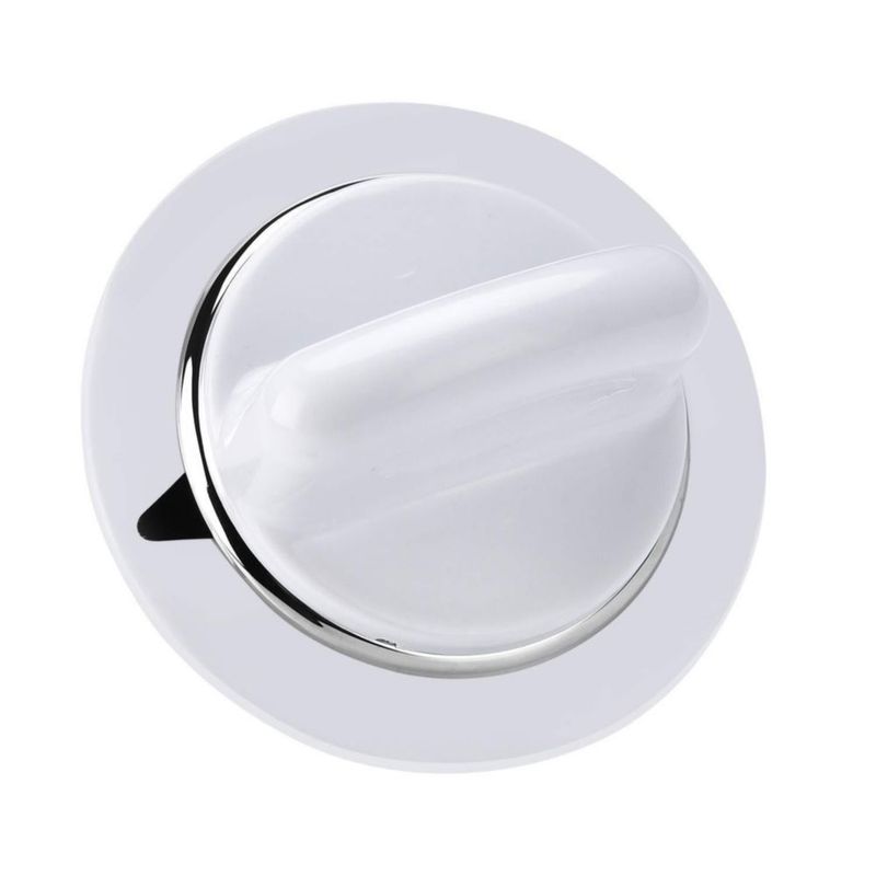 Perilla de Temporizador para Secadora AMI PARTS WE1M654 Blanca 7 cm
