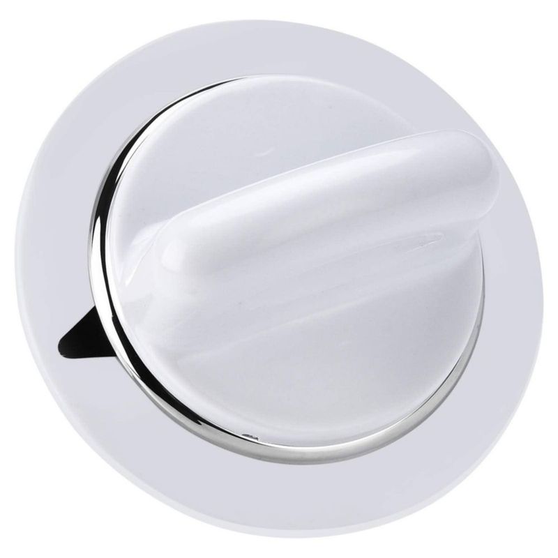 Perilla de Temporizador para Secadora AMI PARTS WE1M654 Blanca 7 cm