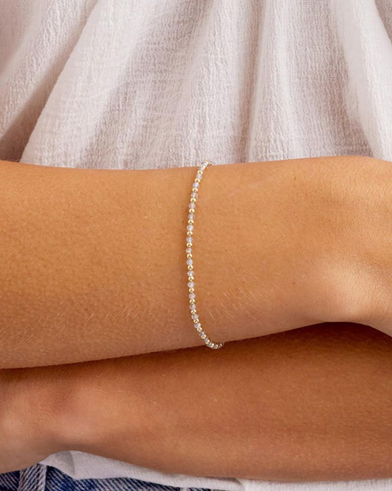 Pulsera Gorjana de Labradorita 23 cm Ajustable