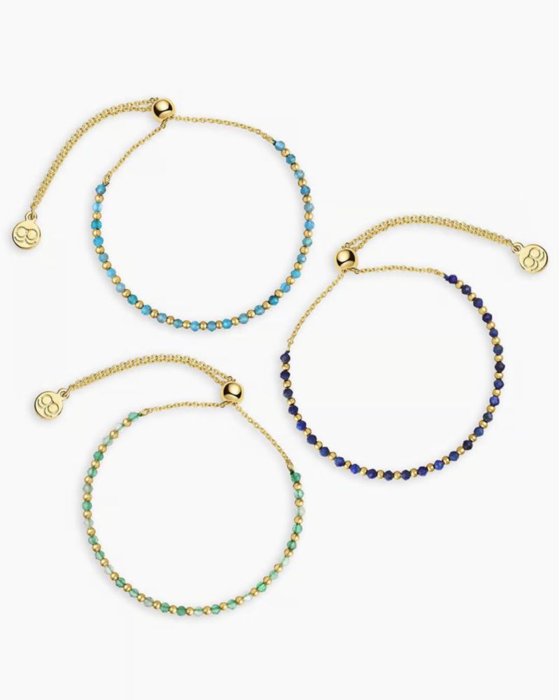 Pulsera Gorjana de Labradorita 23 cm Ajustable
