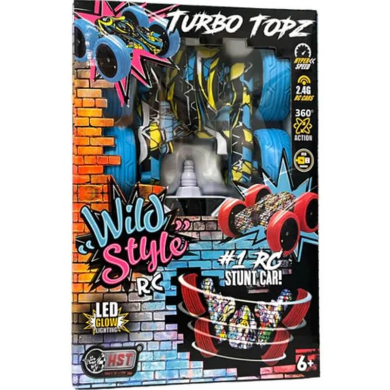 Auto acrobático RC HST Wild Style con neumáticos antideslizantes