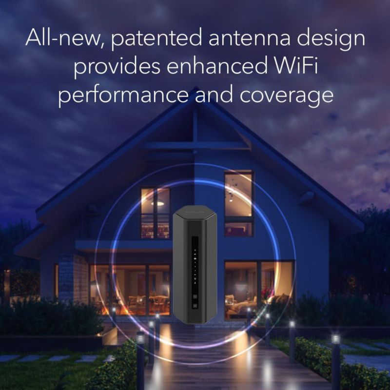 Router NETGEAR Nighthawk RS200 WiFi 7 de doble banda de 65 Gbps