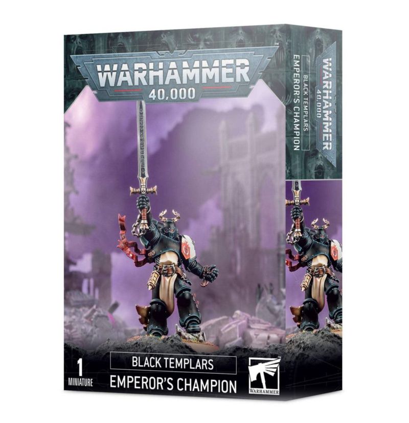 Figuras de acción Games Workshop Warhammer 40000 Black Templars