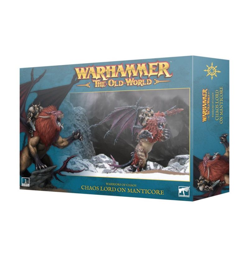 Kit de plástico Games Workshop Warriors of Chaos Lord on