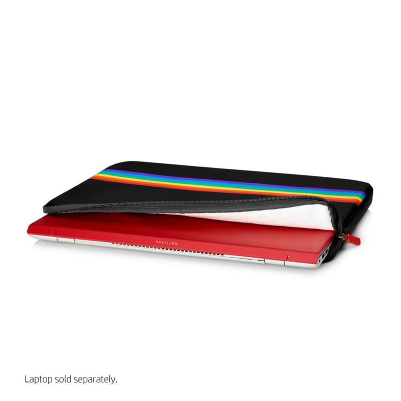 Funda para laptop HP 15 Rainbow Spectrum con protección acolchada