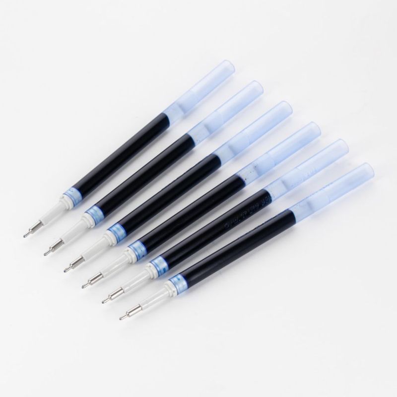 Recargas para bolígrafo Pentel 07 mm azul paquete de 6 (LRN7-6C)