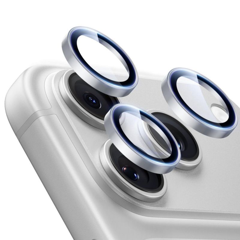 Protector de lente ESR para iPhone 18 Pro/Max – 1 unidad (plateado)