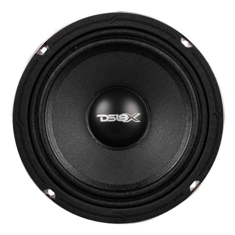 Altavoz DS18 PRO-X6M de 6.5 pulgadas rango medio 500 W aluminio rojo